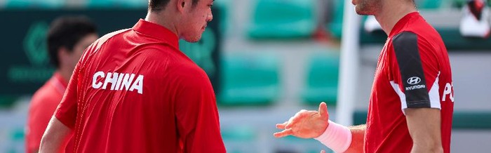 戴维斯杯南沙开拍，中葡两队首日1∶1打平|吴易昺|布云朝克特|博杰斯|比赛|克特_新浪体育_新浪新闻
