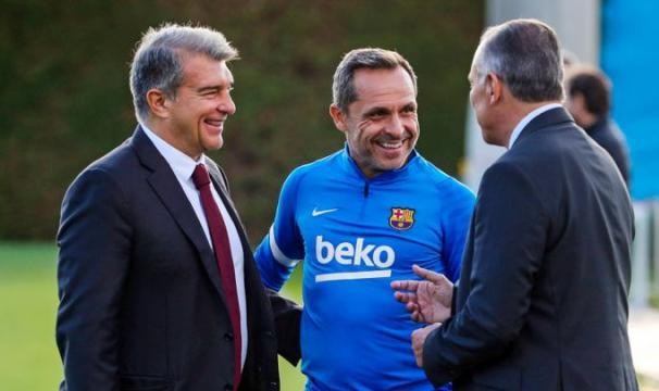 拉波尔塔：和科曼关系很好 哈维迟早会回巴萨执教